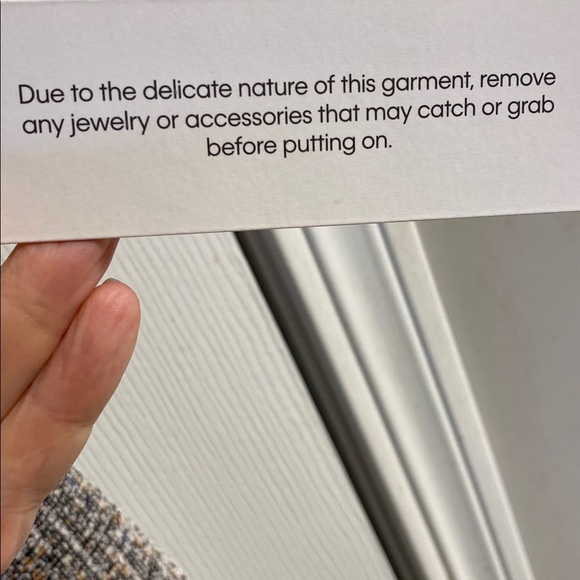 NWT Calvin Klein Black and White Tweed Mini Dress w metallic thread - Picture 3 of 6